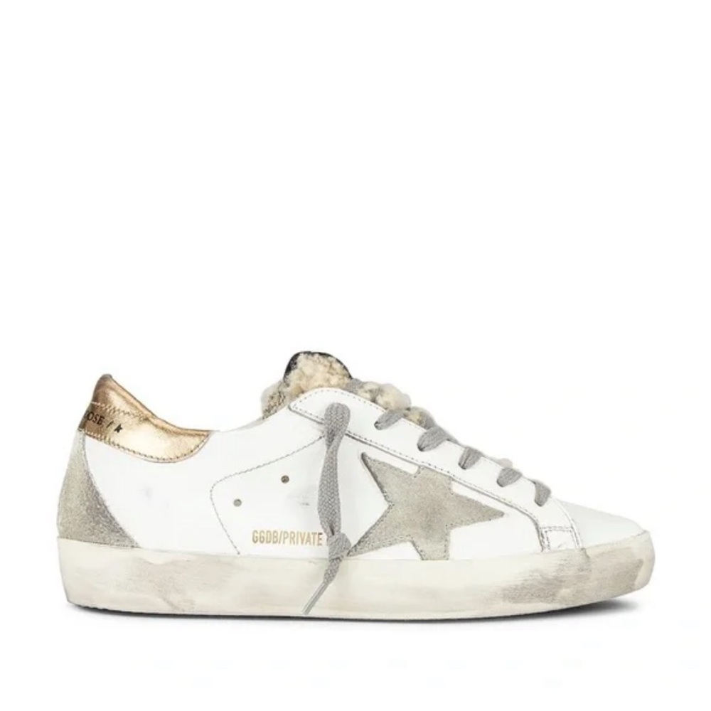 Golden Goose Superstar Shearling Sneakers